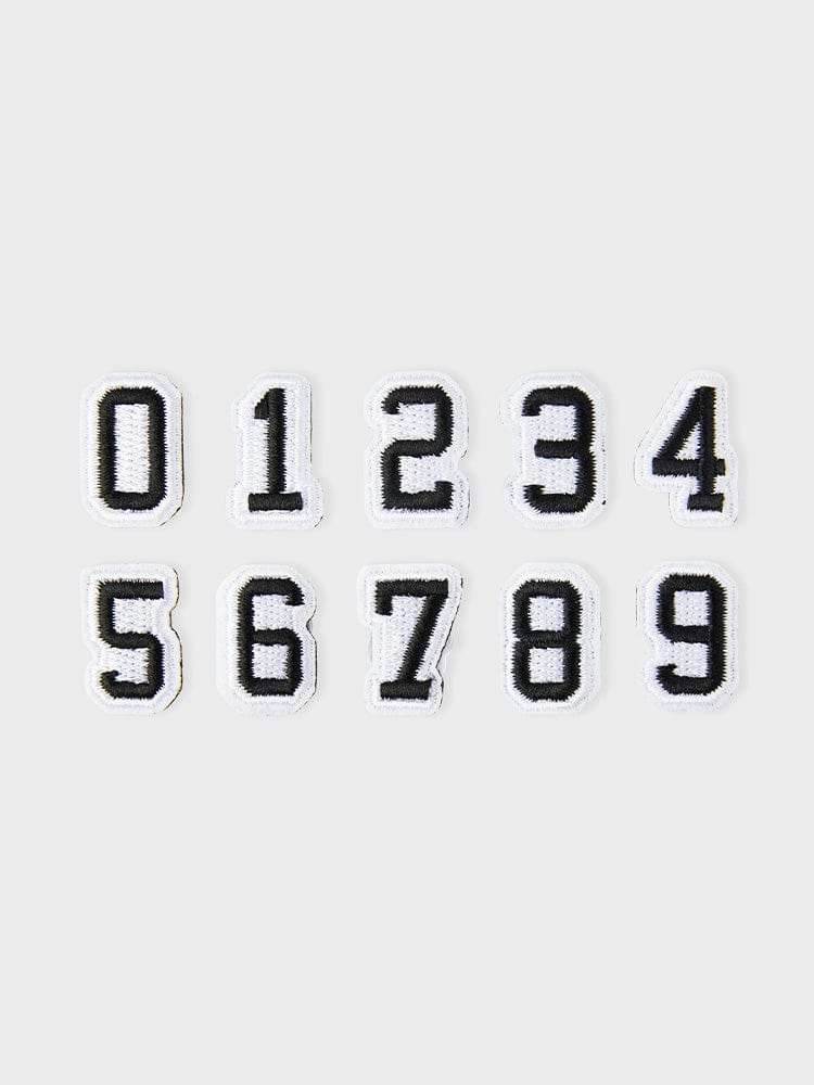 Colle Basic Number Wappen Sticker