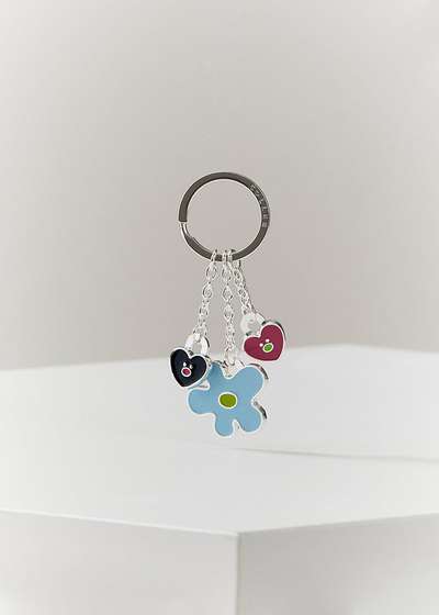 Collet Wiggly-Waggly Metal Keyring