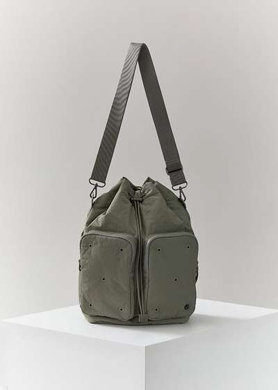 Coller Bucket Bag L Moss Green