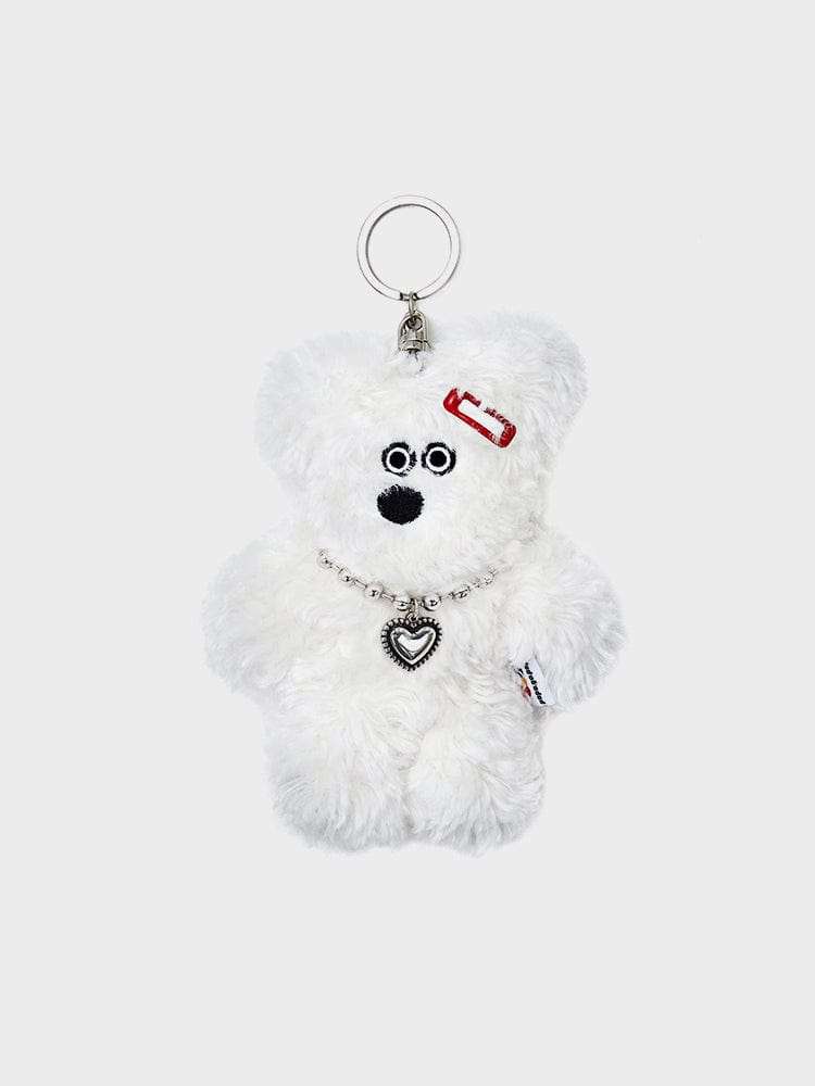 PAPAGOPAPA PIZ Full Body Keyring White (Necklace Ver.)