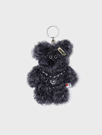 PAPAGOPAPA Fiz Full Body Keyring Black (Necklace Ver.)
