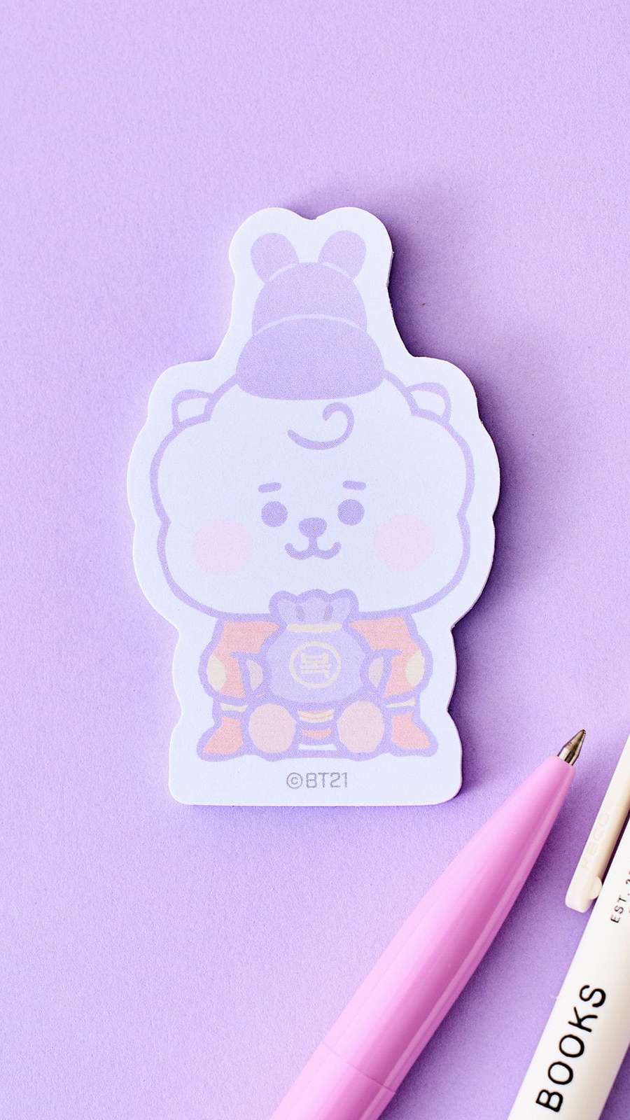 BT21 RJ BABY K Edition 2 Memo Pad