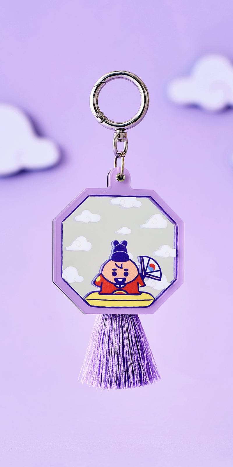 BT21 SHOOKY BABY K Edition 2 Mirror Keyring