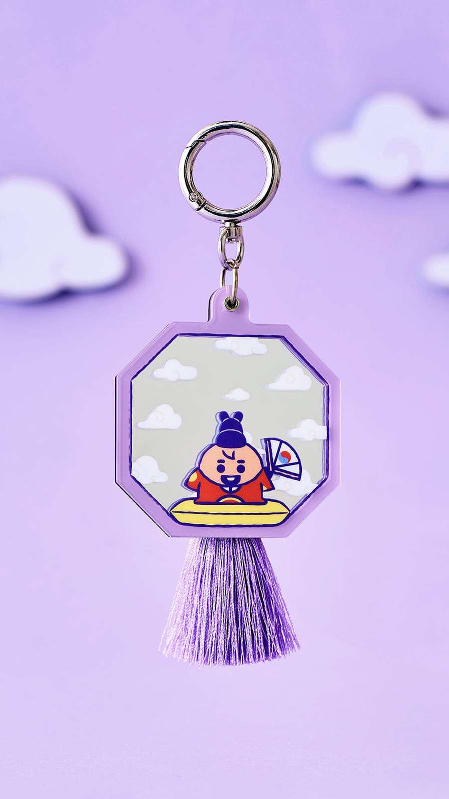 BT21 SHOOKY BABY K Edition 2 Mirror Keyring