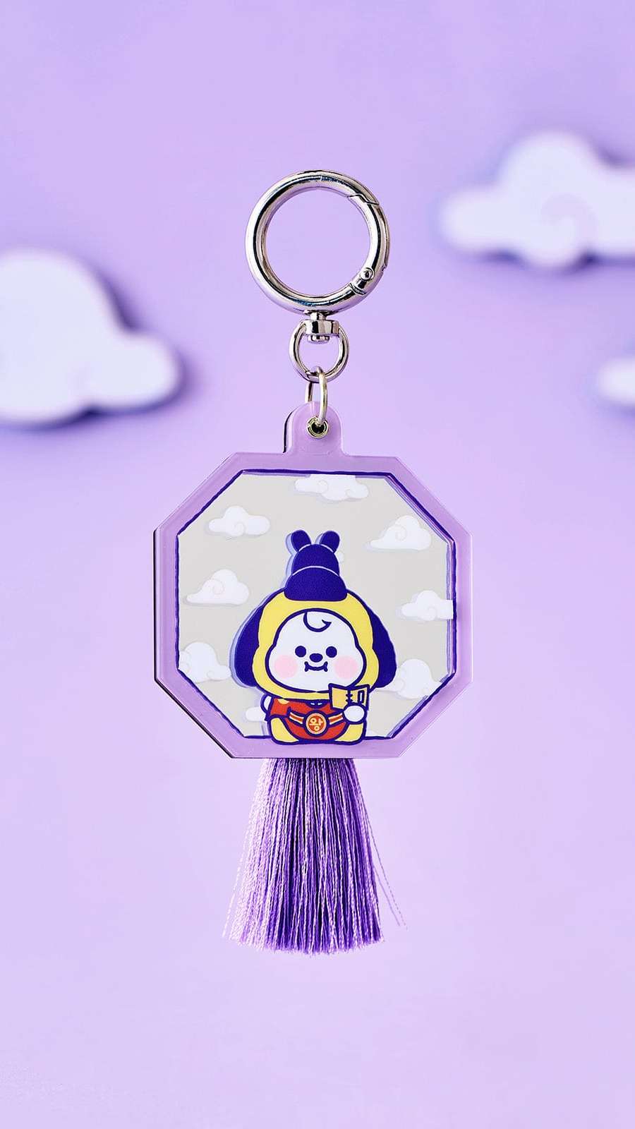 BT21 CHIMMY BABY K Edition 2 Mirror Keyring