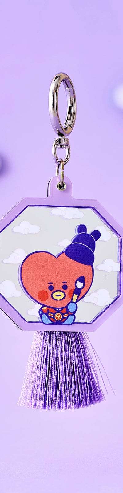 BT21 TATA BABY K エディション 2 ミラーキーリング
