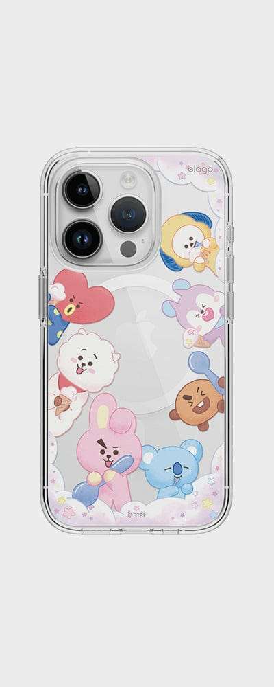 BT21 ON THE CLOUD MagSafe iPhoneケース