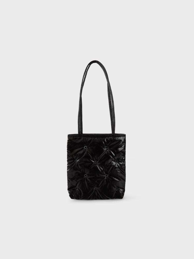 Colle Biscuit Shoulder Bag Onyx Black