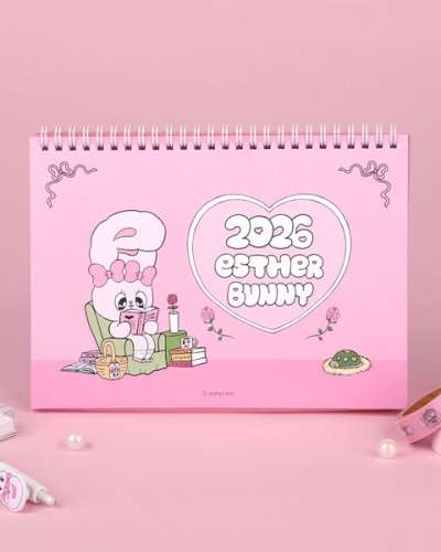 エスターバニー 2026 卓上カレンダー(Ver. japan)