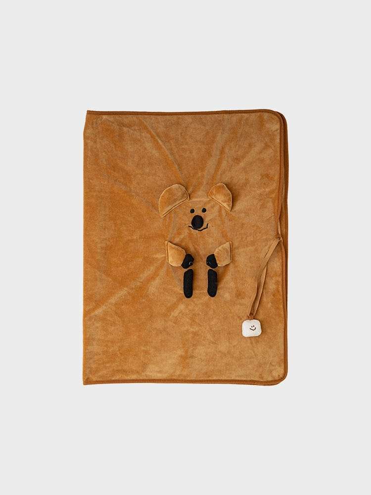 Dinotang Quokka in School Quokka Blanket