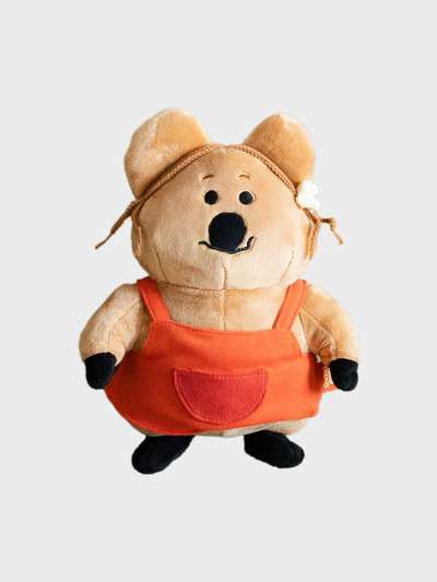 Dino Tang Quokka in School Daisy Plush Doll