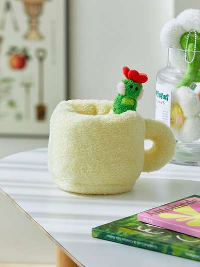 LINE Friends Minini Flower Plush Pouch