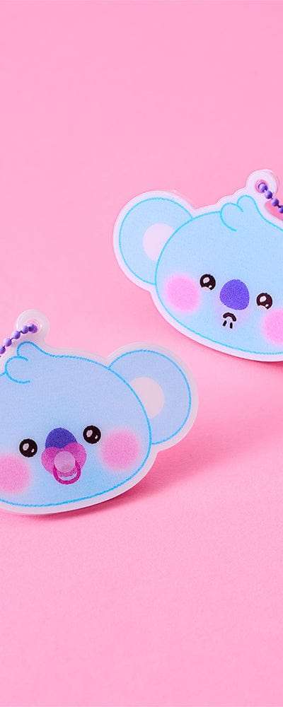 BT21 KOYA NEWBORN BABY レンティキュラーキーリング