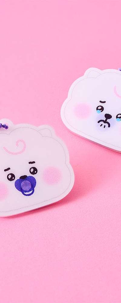 BT21 RJ NEWBORN BABY レンティキュラーキーリング