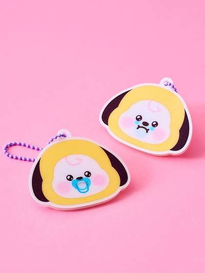 BT21 CHIMMY NEWBORN BABY Lenticular Keyring