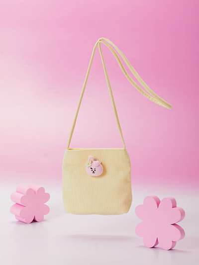 BT21 SPRING DAYS COOKY Corduroy Mini Crossbag