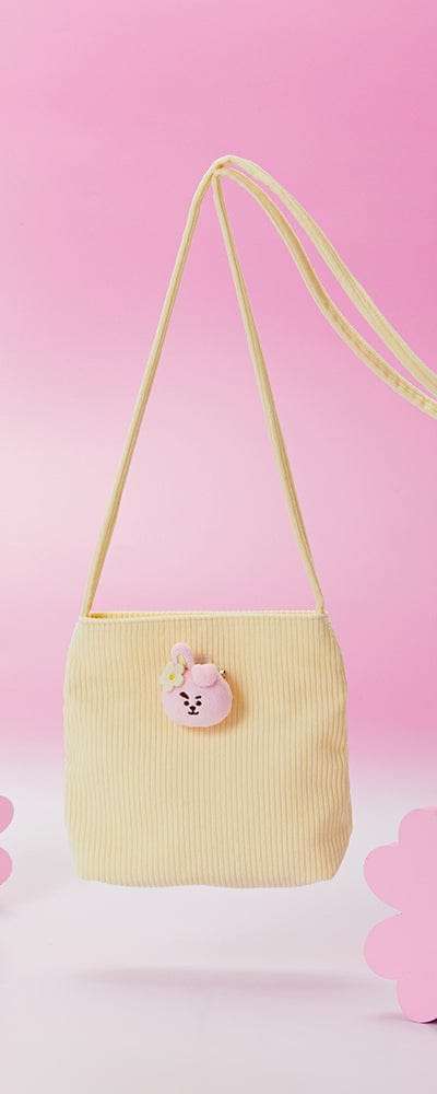 BT21 SPRING DAYS COOKY コーデュロイミニショルダーバッグ