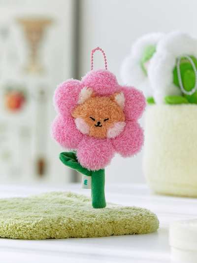 Minini Flower Chichini Plush Keyring
