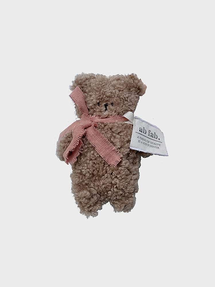 ABFab Boo Keyring Brown
