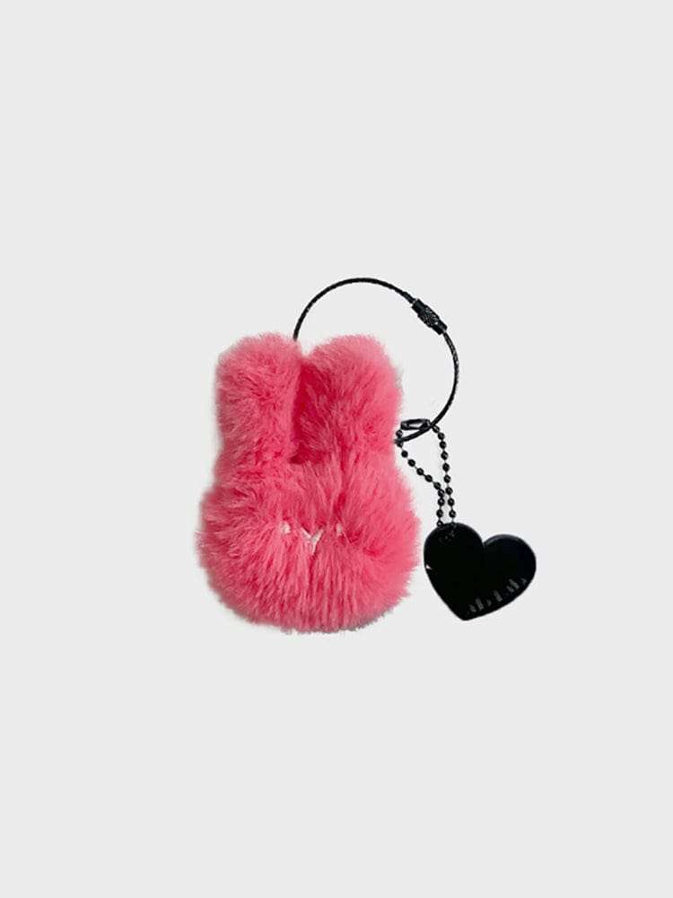 ABFAB Mini Bunny Keyring Pink