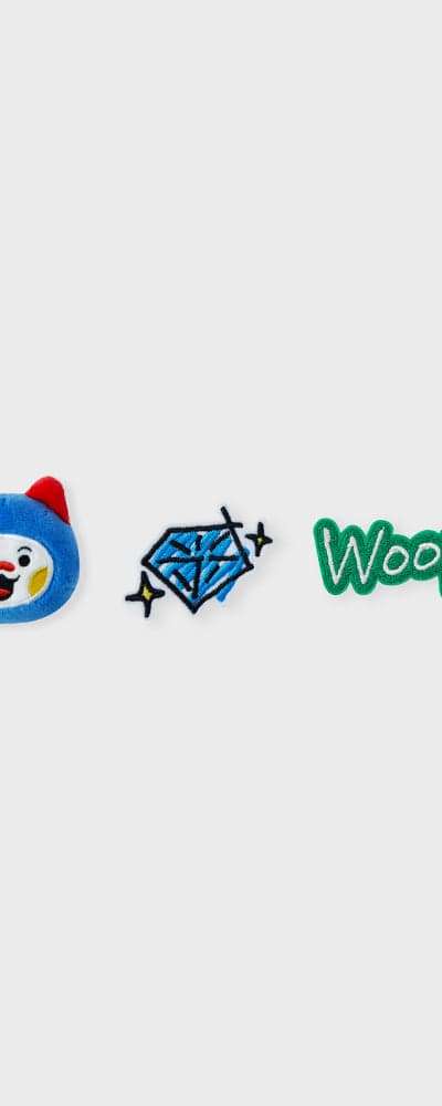 TRUZ WOOPY アーティスト人形バッジセット