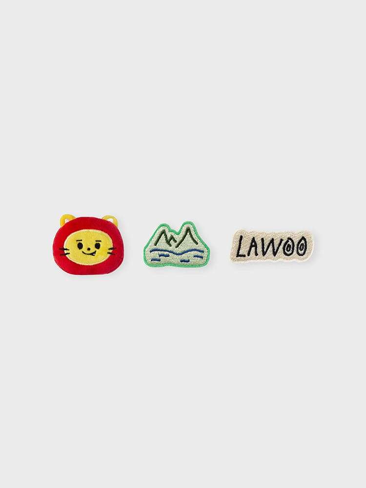 TRUZ LAWOO Artist Figure Badge Set