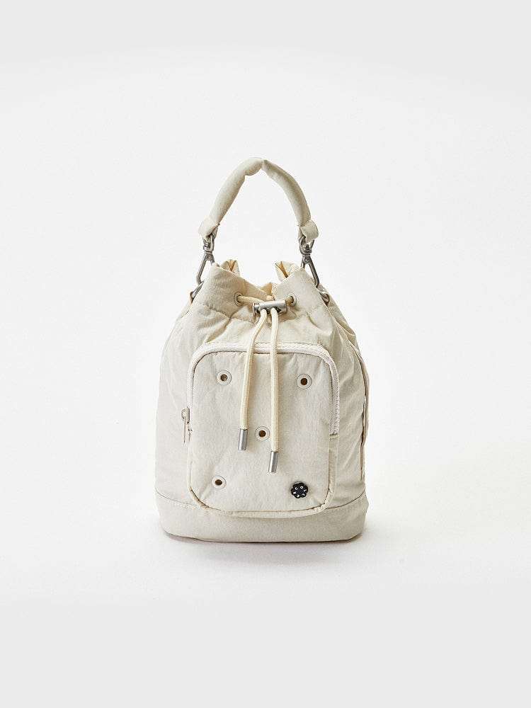 Colle Bucket Bag Oat Cream