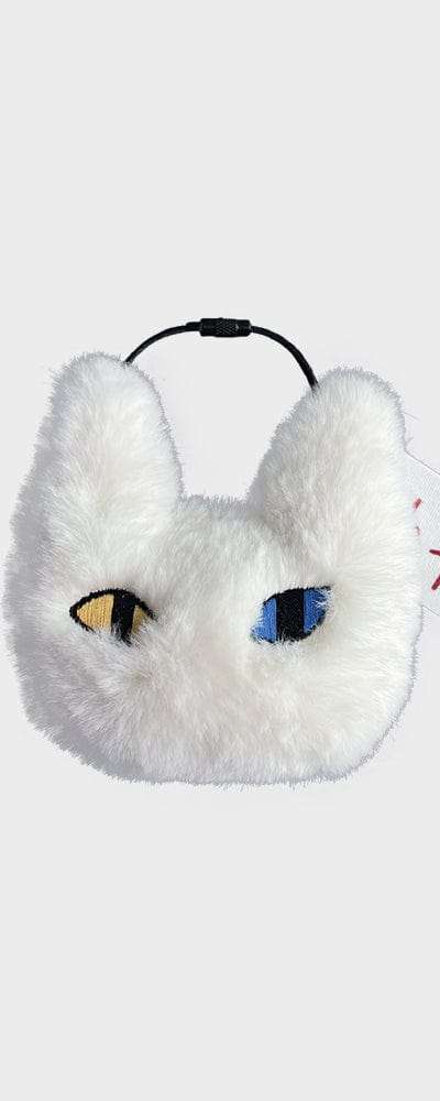 ABフェブ ビッグキャット キーリング White Odd
