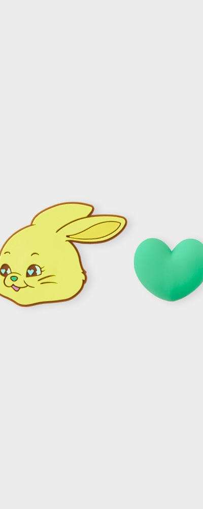 TOKKI シリコン スティックオン 2個入り (YELLOW)