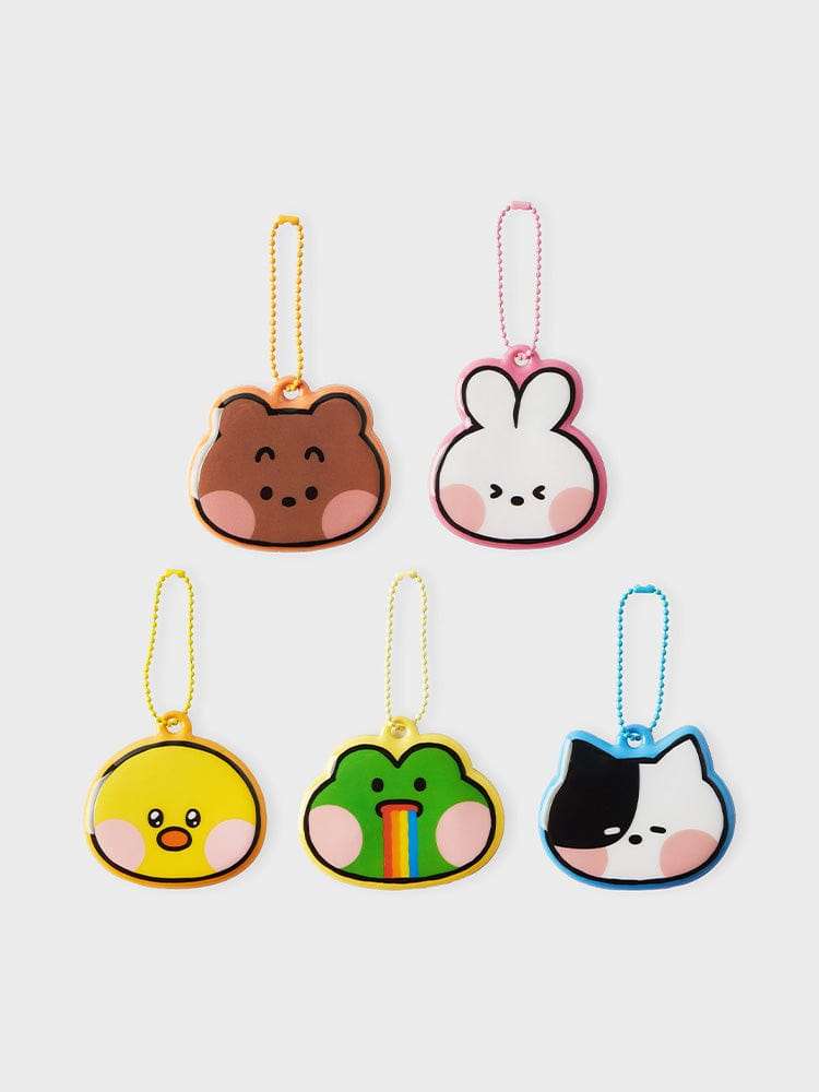 LINE Friends MININI Random Name Tag Keyring