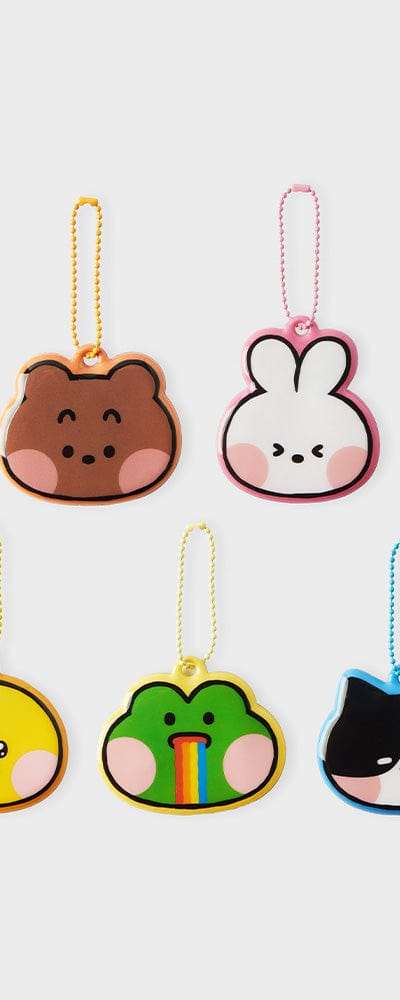 ラインフレンズ ミニニ ランダム ネームタグ キーリング