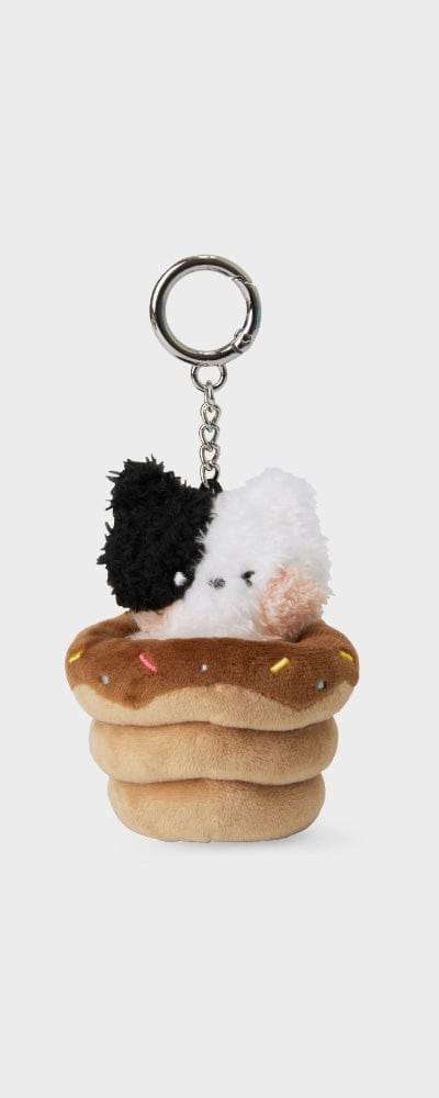 LINE FRIENDS ミニ ミニニ ジェニニ ベーカリー チョコソラパン ぬいぐるみ キーリング