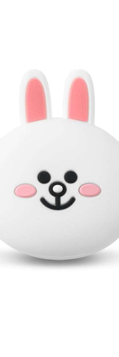 LINEフレンズ コニ 車用クリップ芳香剤（フラワーマーケット）