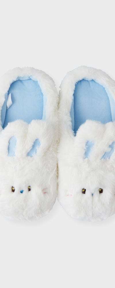 bunini ぬいぐるみ ルームシューズ (WHITE)