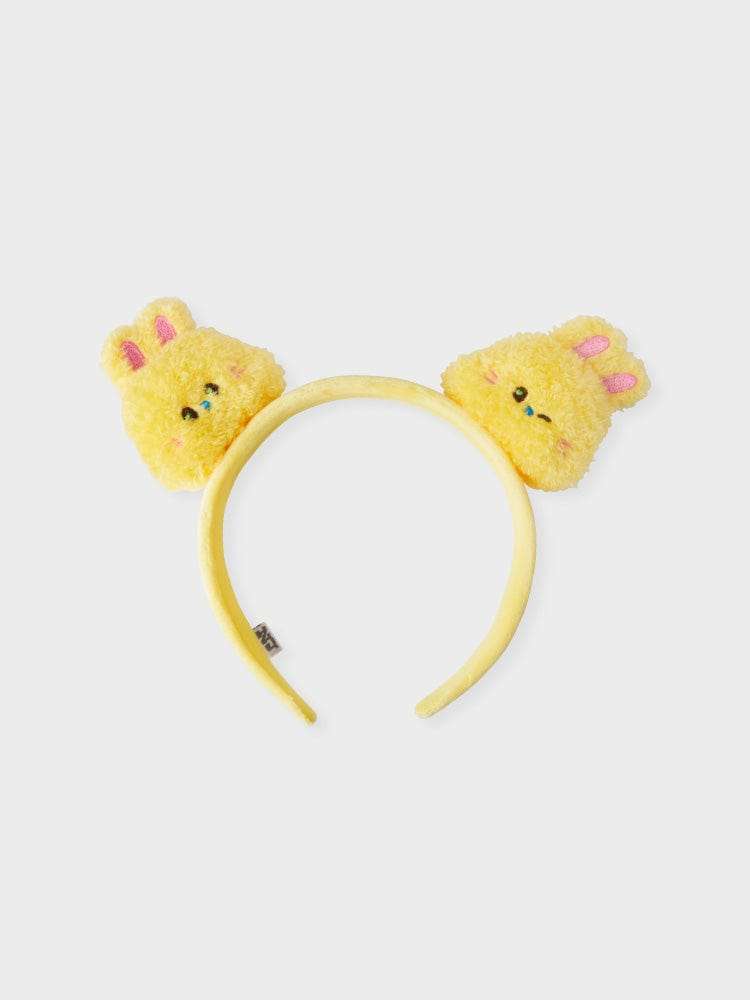 bunini Plush Hair Band (YELLOW)