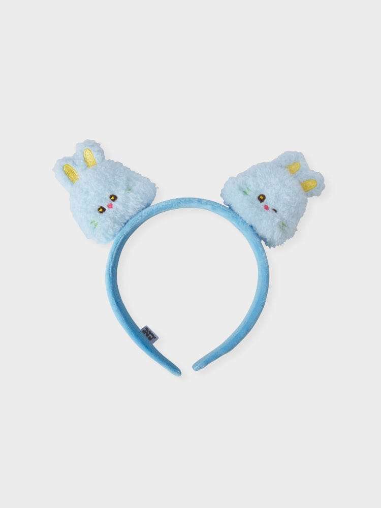 bunini Plush Hair Band (BLUE)