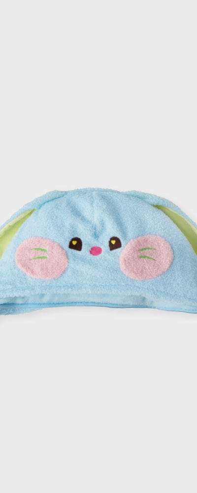 bunini フード毛布（BLUE）