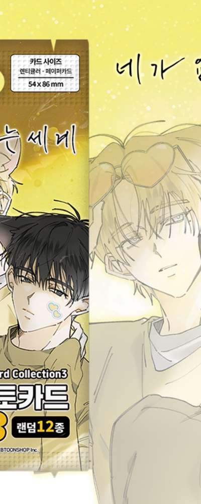 [A World Without You] Webtoon Photocard Collection 12 Types (Random) V3 | CardTech