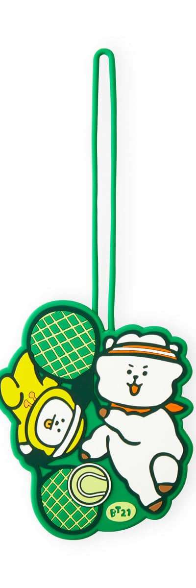 BT21 Sports Club Tennis Name Tag
