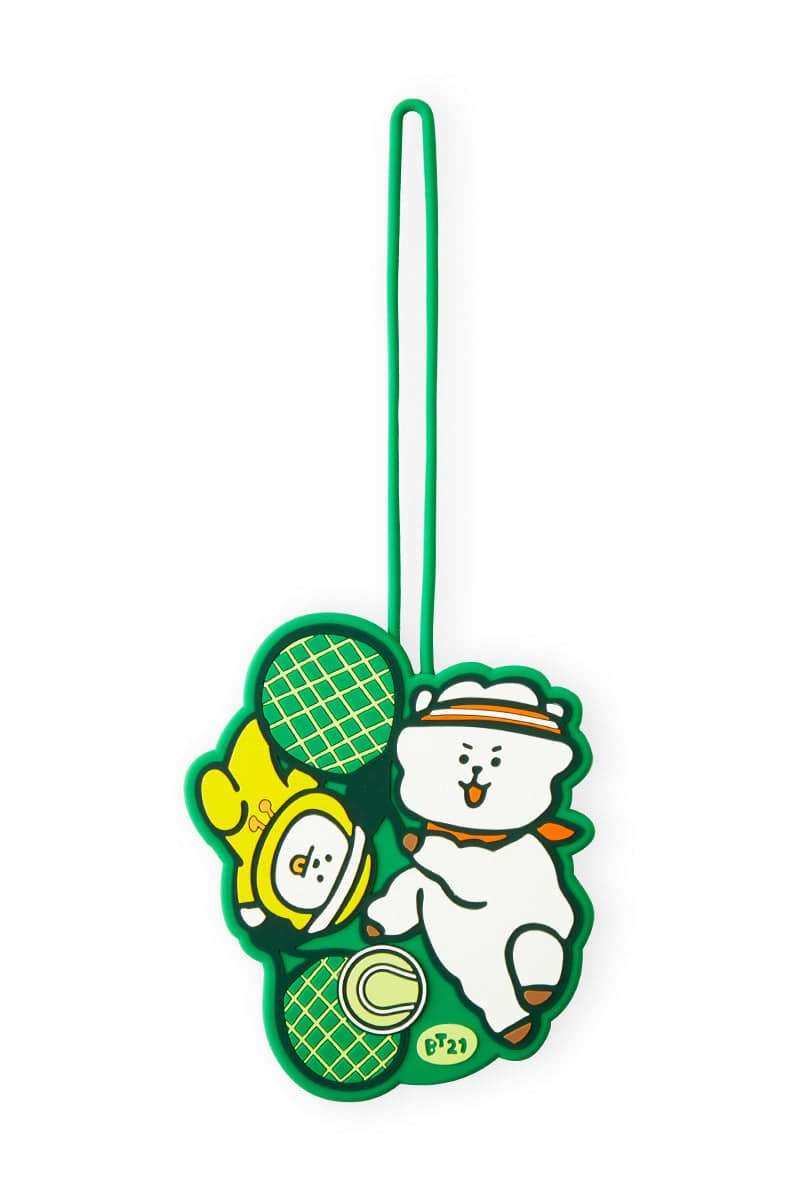 BT21 Sports Club Tennis Name Tag