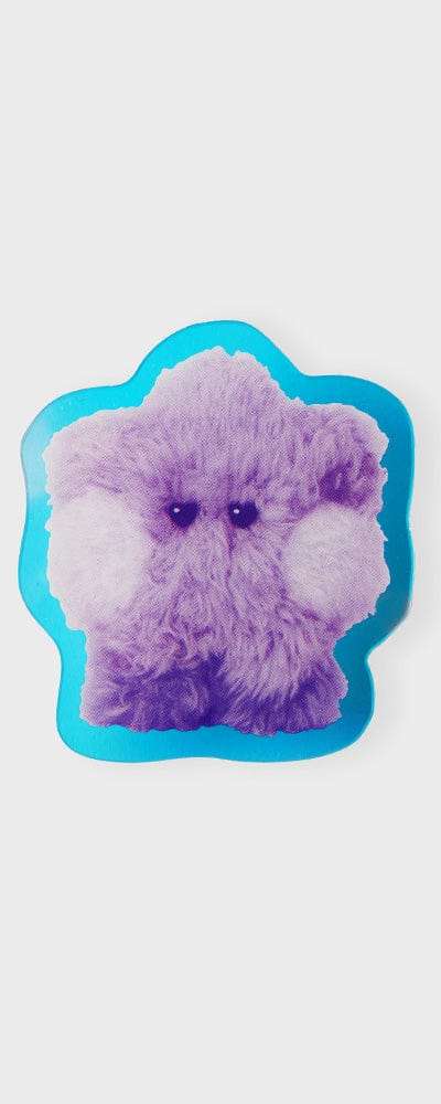BT21 SHOOKY Purple of Wish Edition Mini Acrylic Clip Magnet