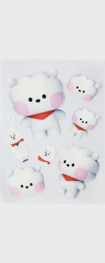 BT21 RJ Big and Tiny Removable Sticker