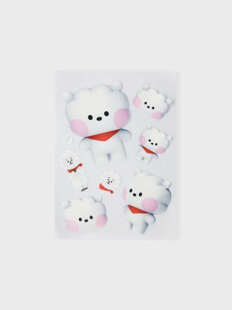 BT21 RJ Big and Tiny Removable Sticker