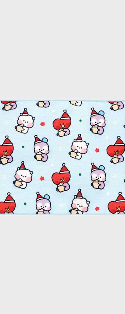 BT21 minini Blanket (BLUE)