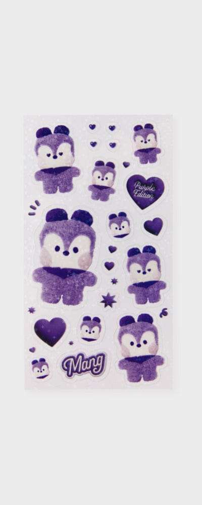 BT21 MANG Purple of Wish Edition Mini Sticker
