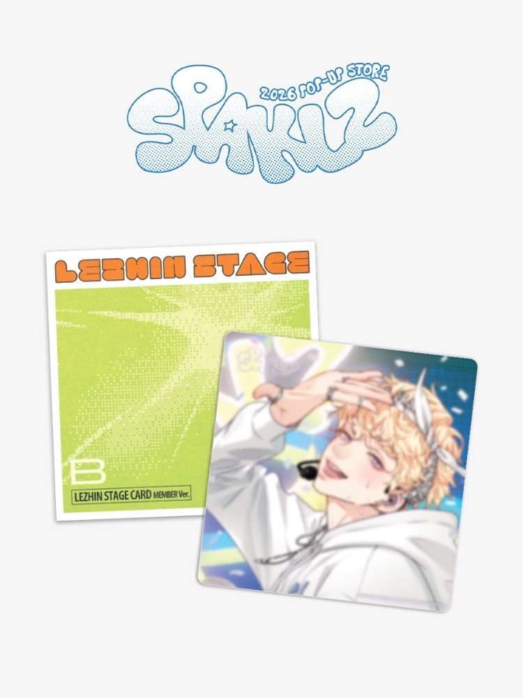 Sparkles Resin Stage Direct Cam Postcard B (MEMBER ver.)