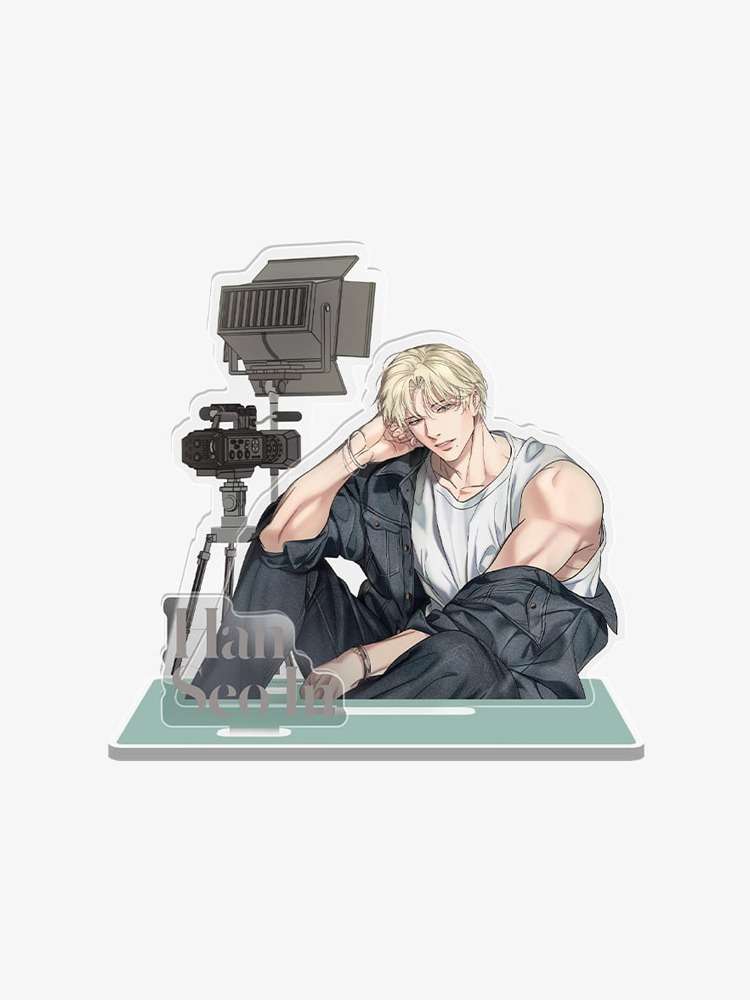 Backlight Han Seo-in Magazine Acrylic Stand