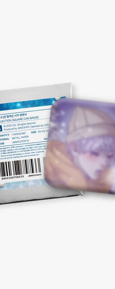 貝少年 コレクション スクエア缶バッジ