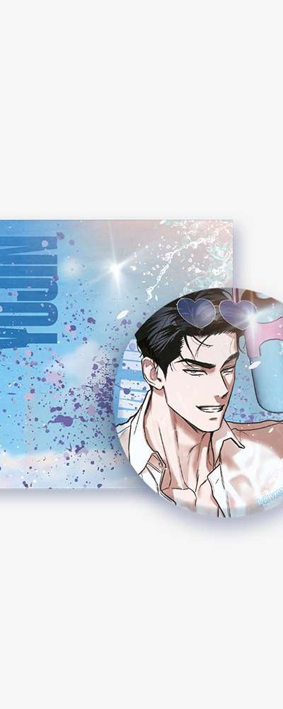 Flashlight Can Badge SUMMER ver.