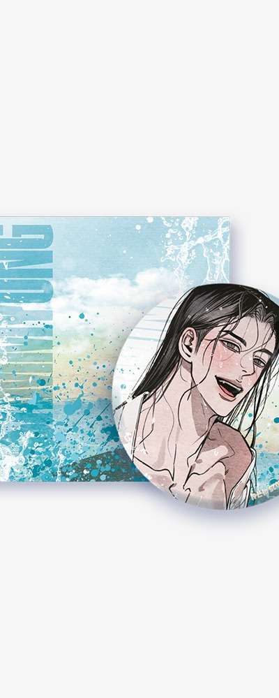 『連の記録』缶バッジ SUMMER ver.